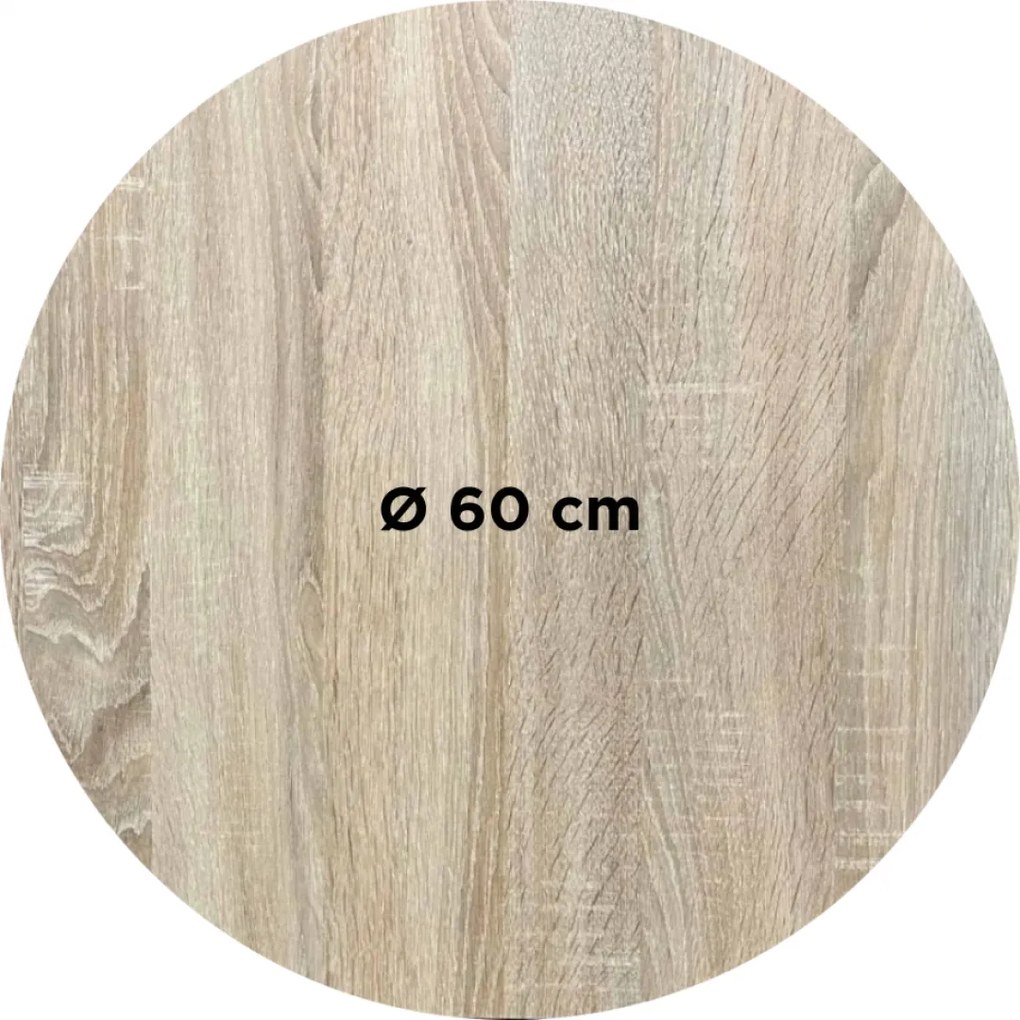 COMPACT 12 SONAMA LIGHT - STOLOVÁ DOSKA Ø60 cm