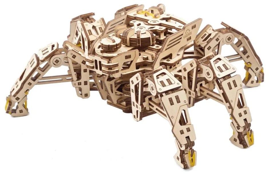 Ugears 3D mechanické puzzle Hexapod Explorer 388 ks