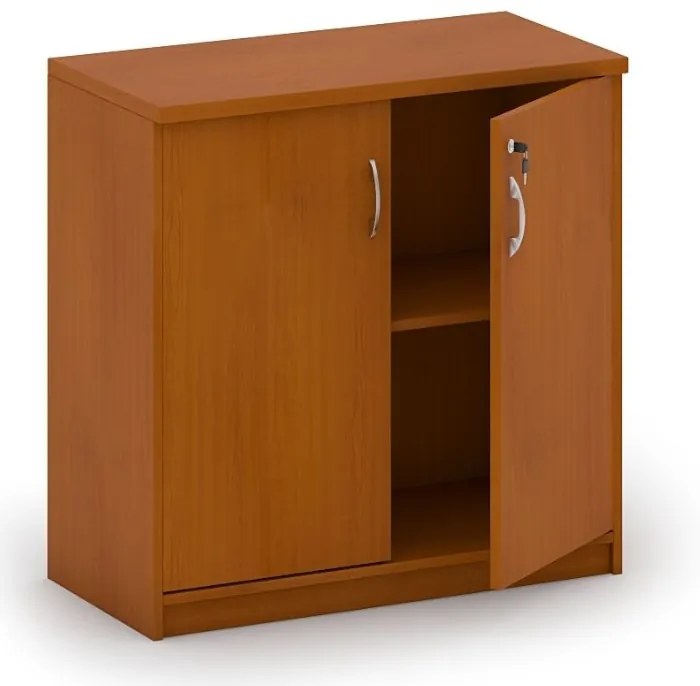 Kancelárska skriňa MIRELLI, 800 x 400 x 800 mm, čerešňa