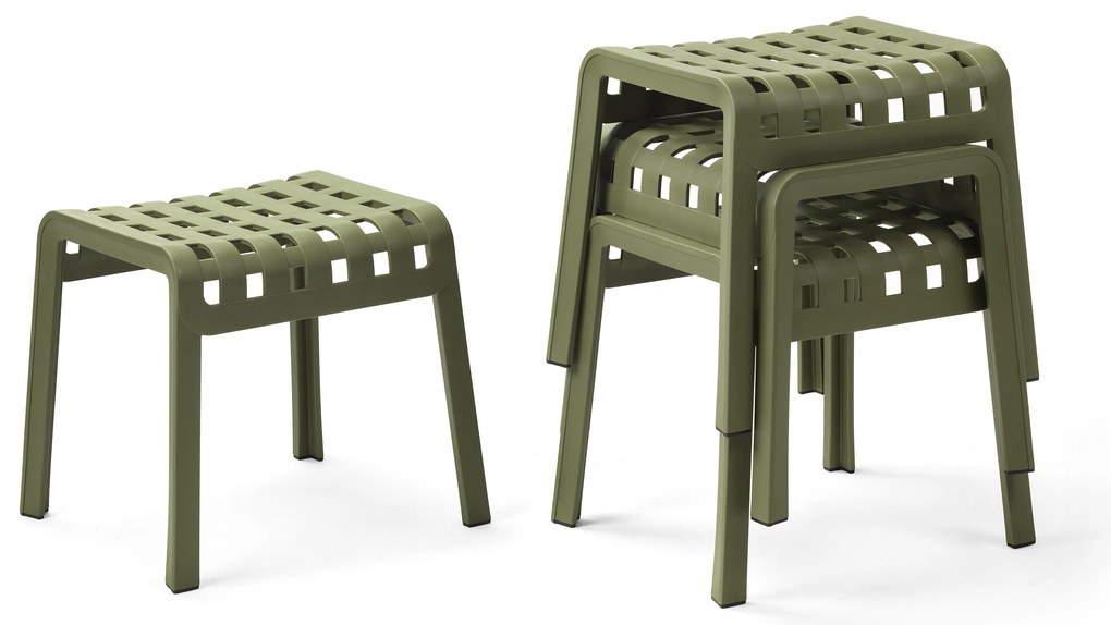Stima plastová stolička POGGIO Vyberte odtieň ->: Agave - Zelená
