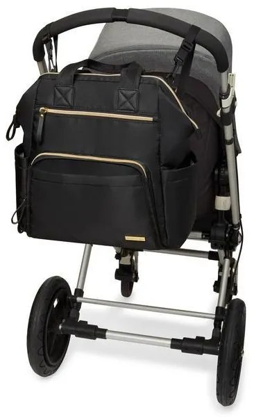 Skip Hop - Přebalovací batoh MAINFRAME na kočík, čierny