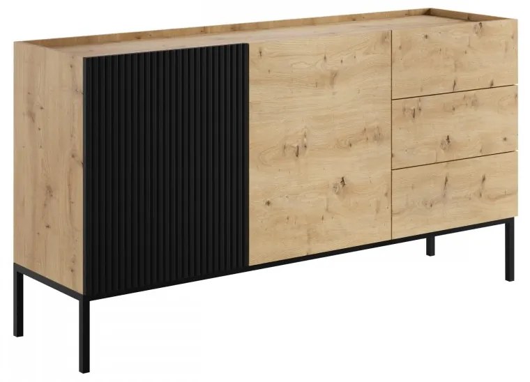 Komoda do obývačky Zulek 150 2D3SZ, Farby: kašmír