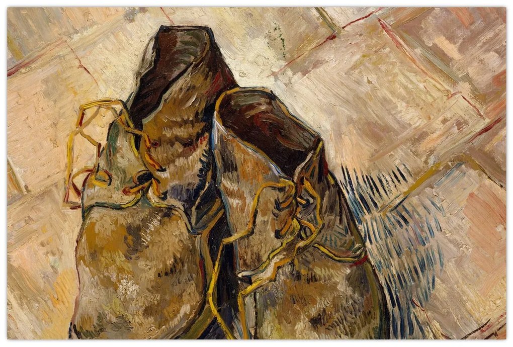 Obraz - Vincent van Gogh, Shoes, reprodukcia (90x60 cm)