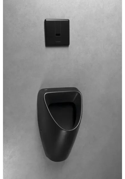 Bruckner - Pisoár SCHWARN zadný prívod, zadný odpad keramika/matná čierna