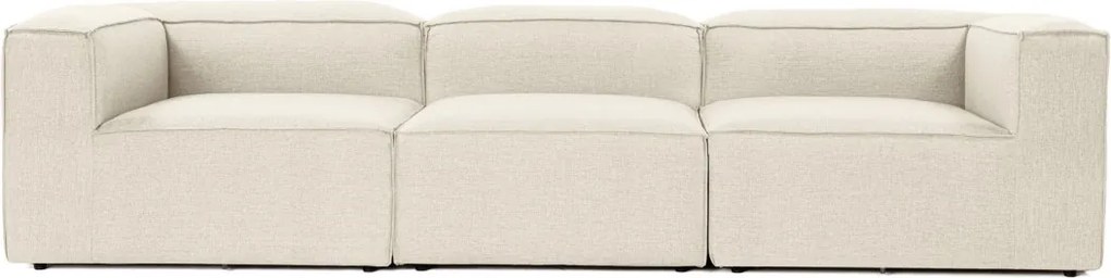 Třímístná pohovka Fora 296 cm ecru