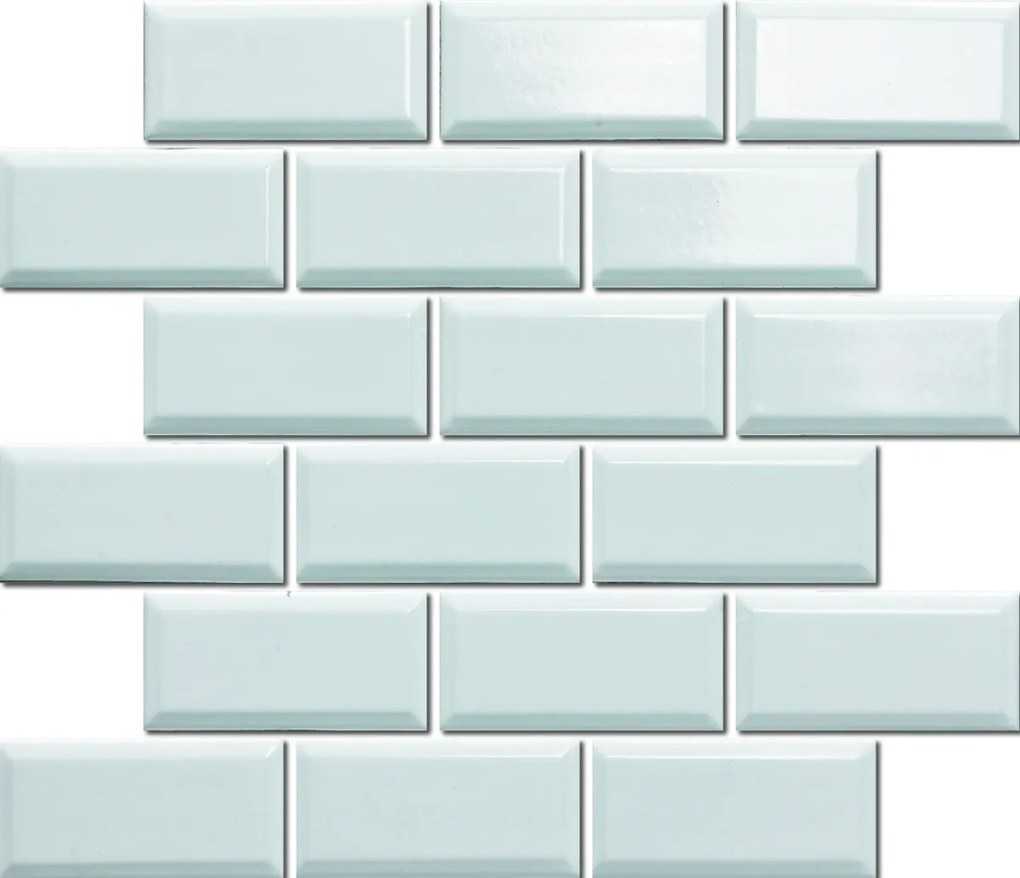 Keramická mozaika Premium Mosaic biela 30x30 cm lesk MOS4595WH