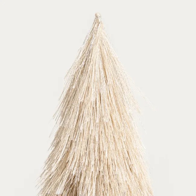 Vianočná dekorácia CANNE béžový stromček 757570