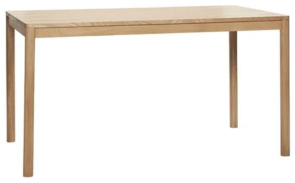 Jedálenský stôl dining 140 x 80 cm prírodný MUZZA