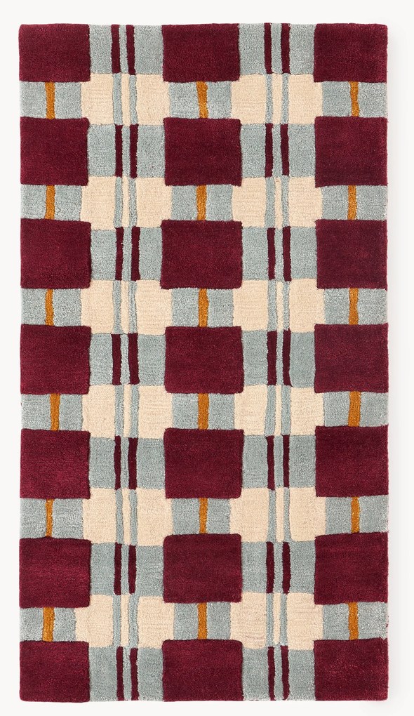 Ručne tuftovaný vlnený koberec Kimi