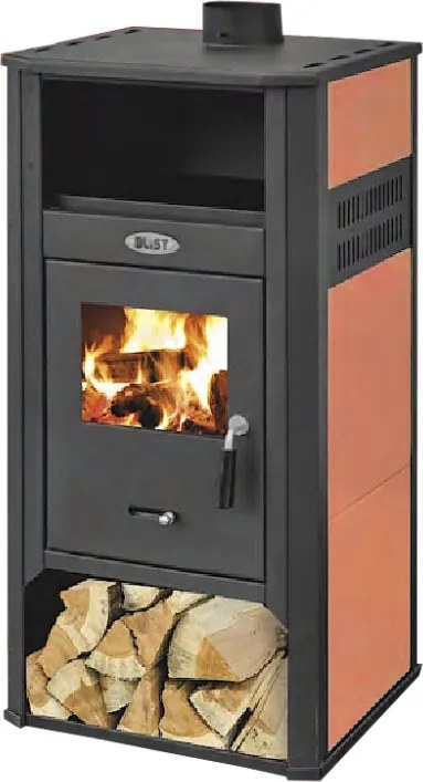 Krbové kachle Blist Ambasador LM Red - 10kW