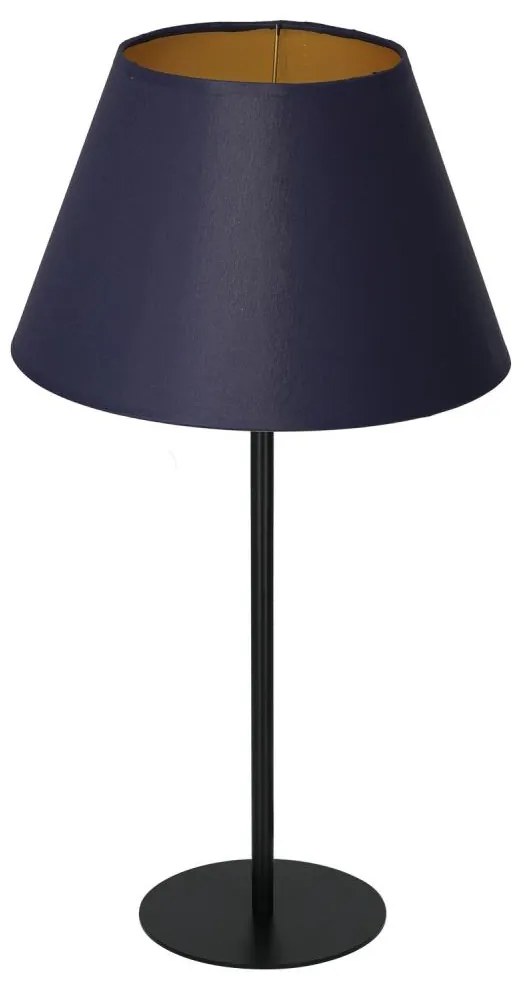 Stolná lampa ARDEN 1xE27/60W/230V pr. 30 cm fialová/zlatá