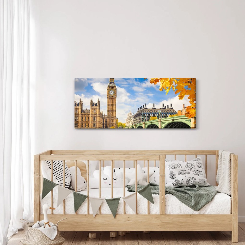 Obraz - Big Ben, Londýn (120x50 cm)