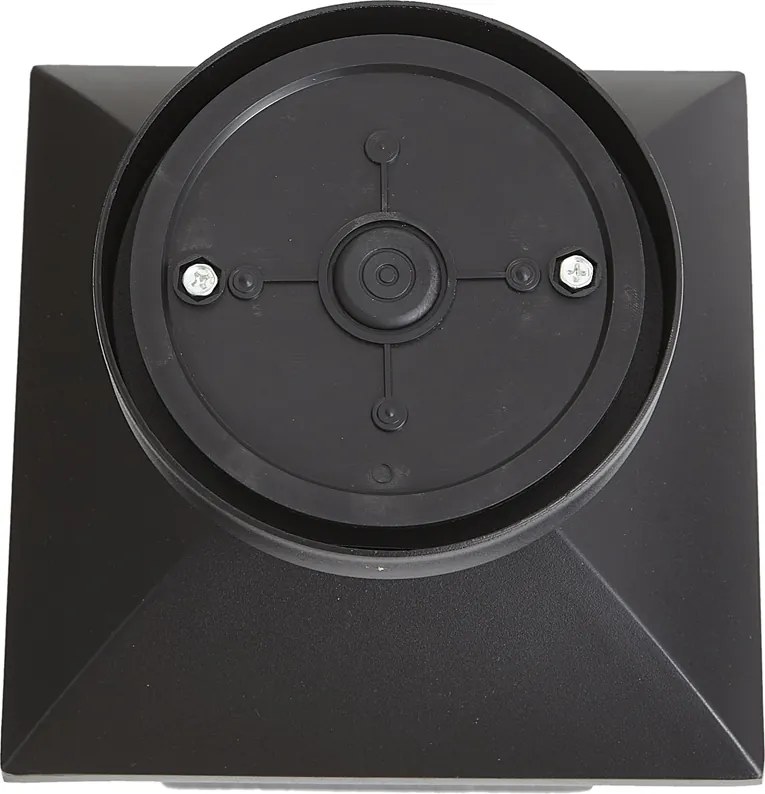 Klasické stropné svietidlo čierne IP44 - Leuven