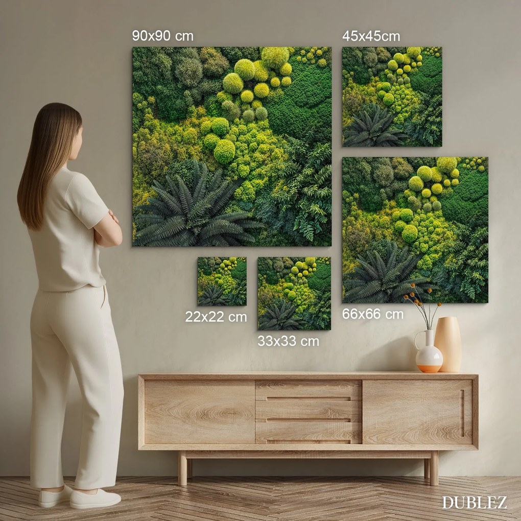 DUBLEZ | Dekoračný obraz machu - Nádych