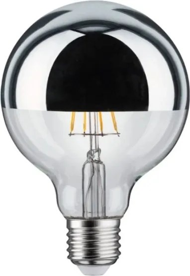 LED Stmievateľná žiarovka so zrkadlovým vrchlíkom E27/6,5W/230V - Paulmann 28673