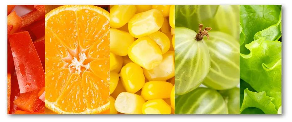 Foto obraz akrylový Ovocie a zelenina pl-oa-125x50-f-102085174