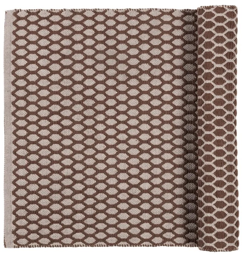 Broste Koberec BORIS 70x140 cm hnedý