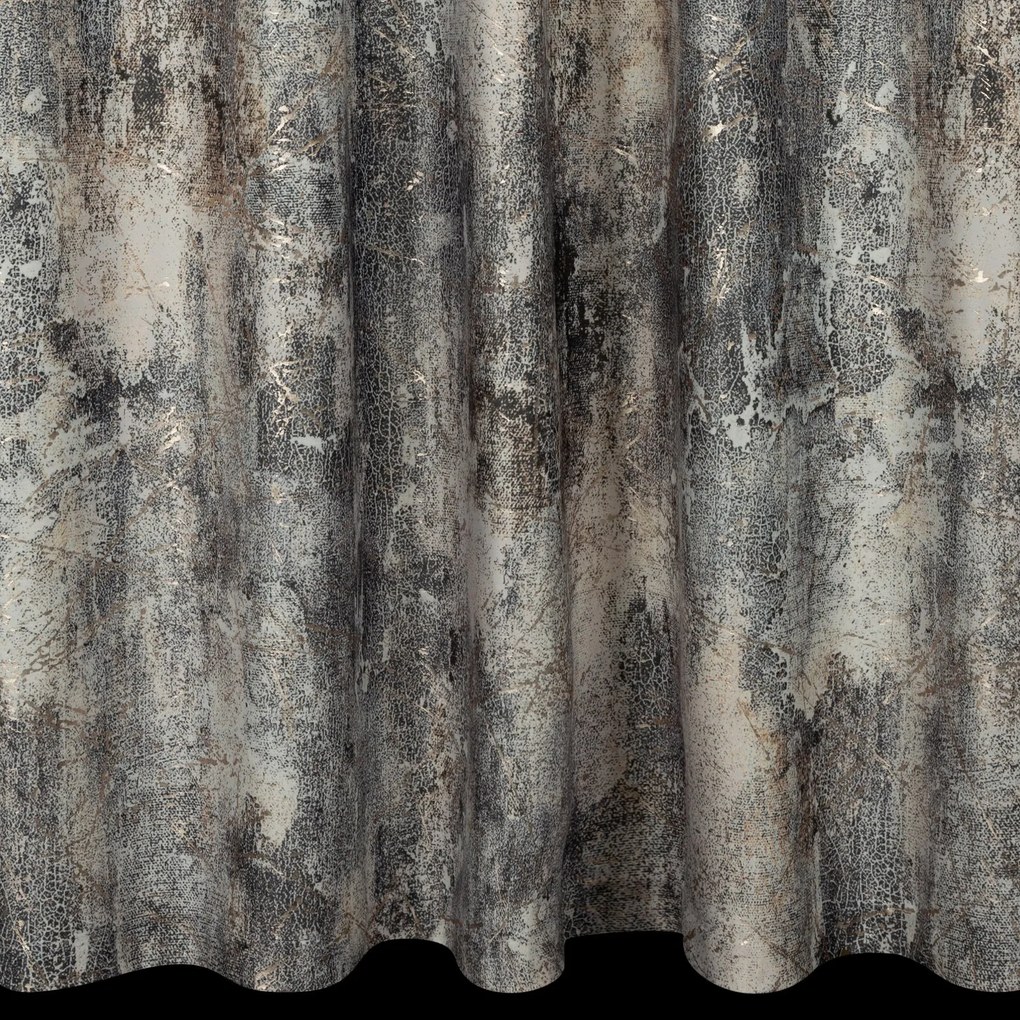 ZATEMŇOVACÍ ZÁVES NA PÁSKE ESTER 140X250 CM VZOROVANÁ