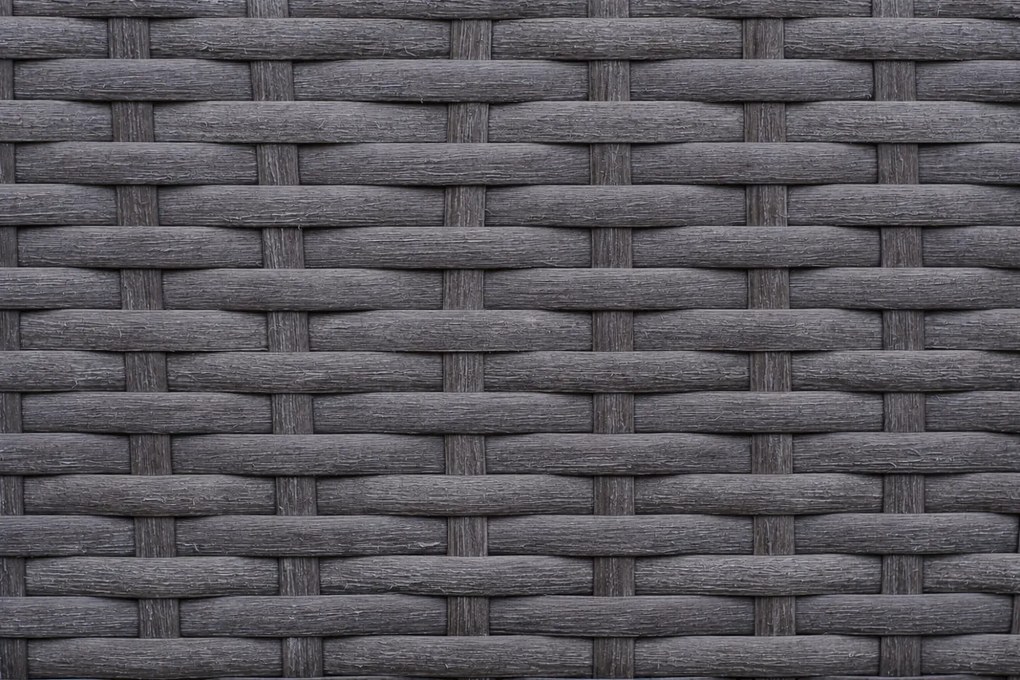 JEDÁLENSKÝ ZÁHRADNÝ SET BOLSENA 6 x STOLIČKA + STÔL ŠEDÝ