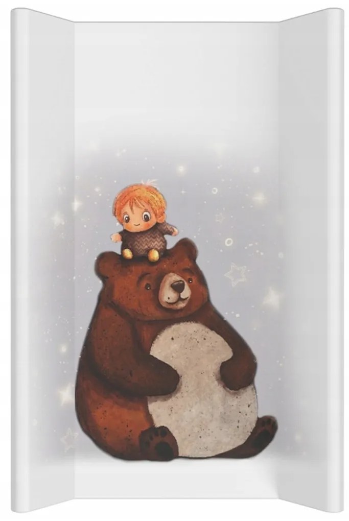 Vulpi Mäkká prebaľovacia podložka 70x47 Bear and Boy