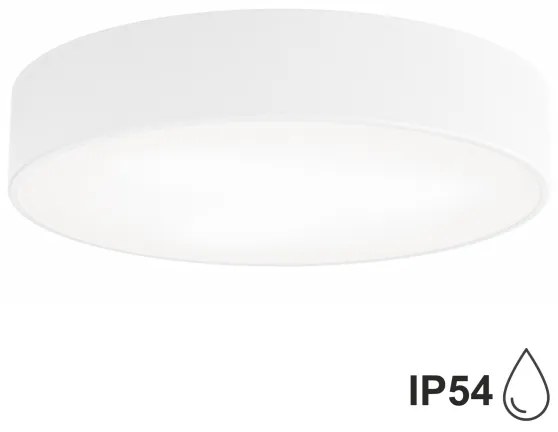 Brilagi - Kúpeľňové stropné svietidlo CLARE 3xE27/24W/230V pr. 40 cm biela IP54