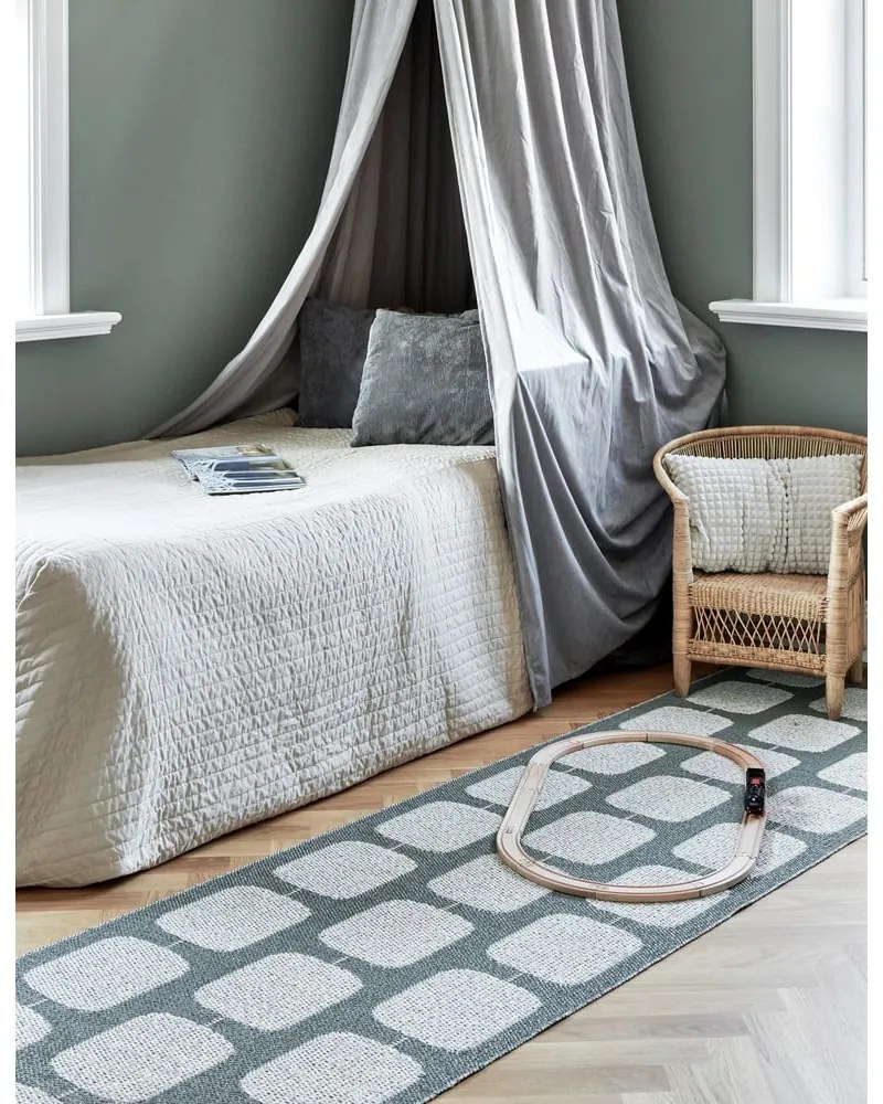 Zeleno-krémový vnútorný a vonkajší behúň 70x200 cm Sten Army – Pappelina