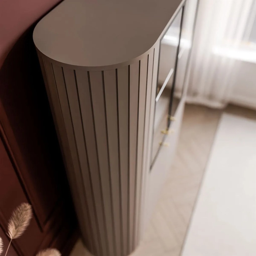 VITRÍNA LANDRY 3 KAŠMÍR LED 112 x 153 cm