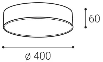 LED2 - LED Stropné svietidlo MONO LED/30W/230V 3000K/4000K čierna