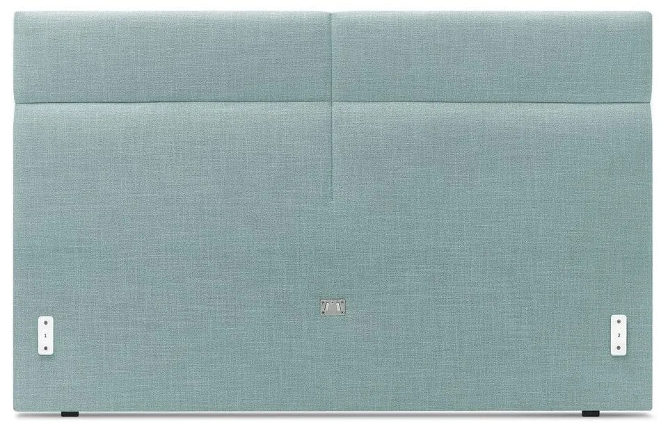 Tyrkysovomodrá dvojlôžková posteľ Bobochic Paris Elyna Dark, 160 x 200 cm