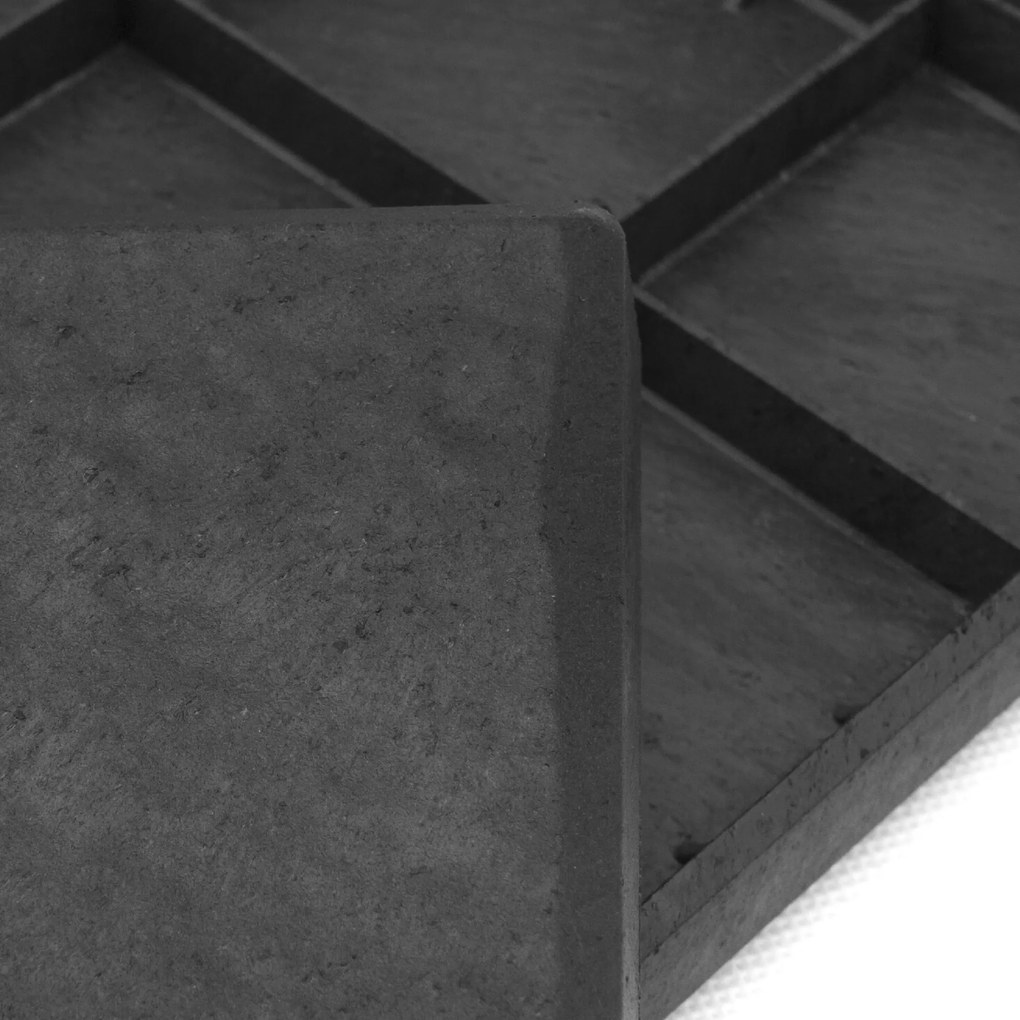 Plastová dlaždica STOMP STONE 30 x 30 cm, antracit MHEU5100297