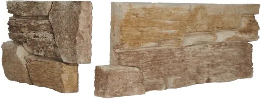 Vaspo Břidlice Hradní krajovka béžovohnědá 14,5x38,5x23 cm V523021