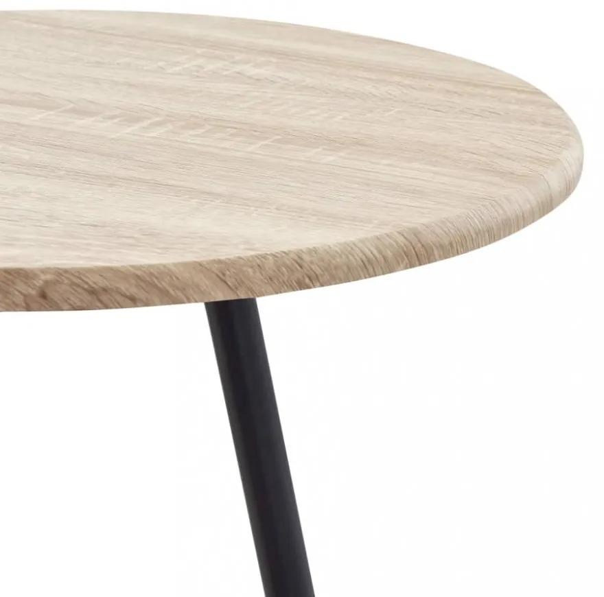 Barový stôl Ø 60cm Dekorhome Dub