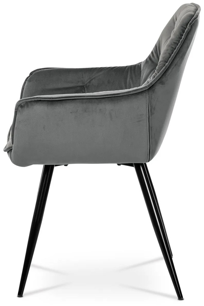 Súprava jedálenských stoličiek DCH-421 GREY4, 2 ks