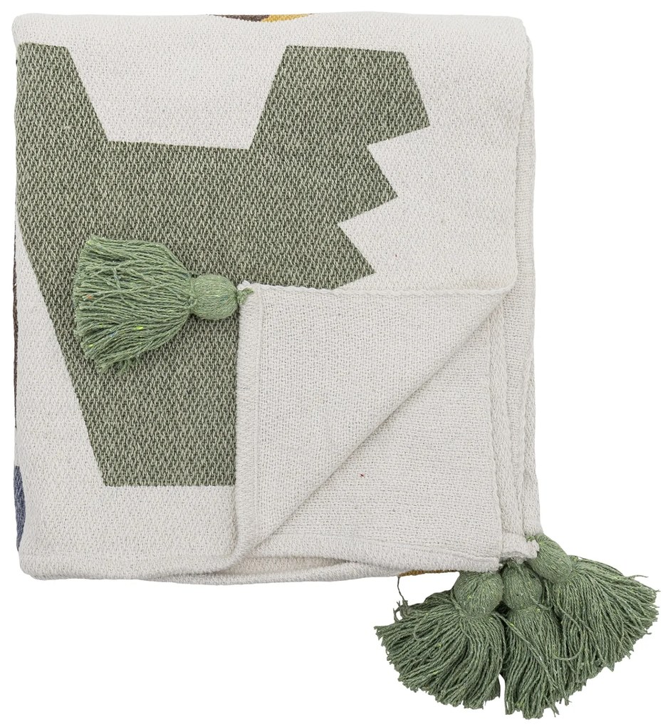 Bloomingville Mini Detská deka z recyklovanej bavlny Memmo
