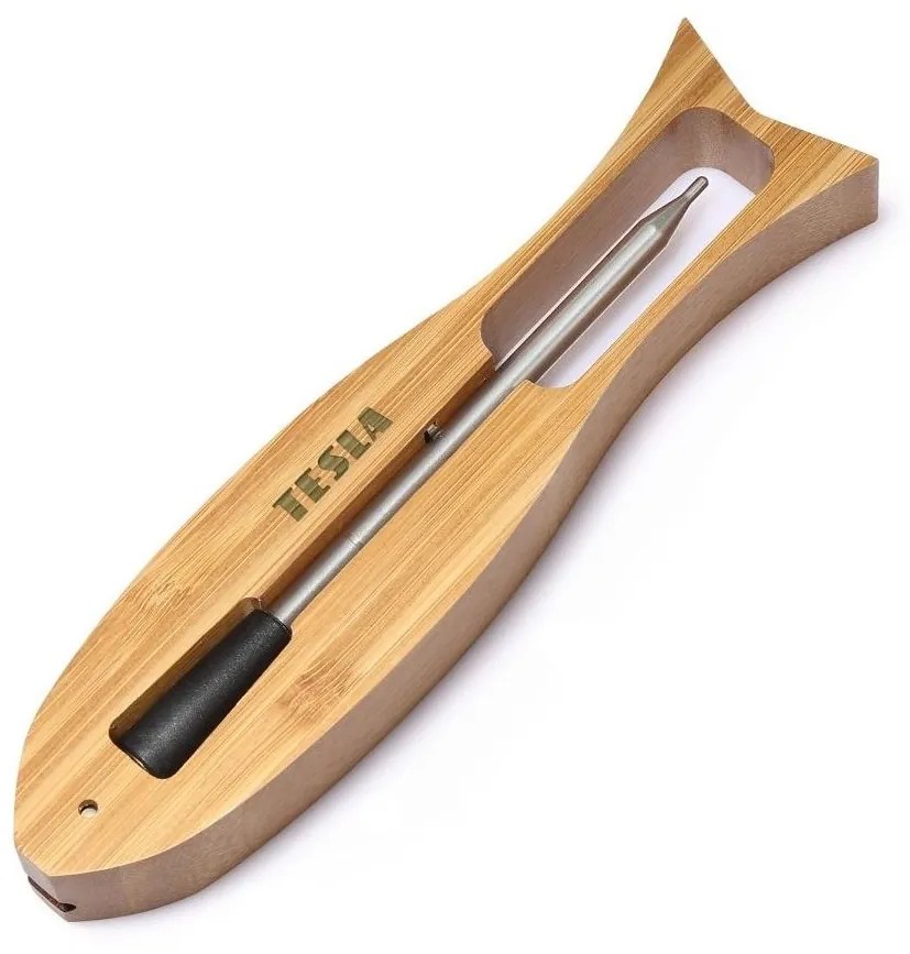 TESLA Electronics - Inteligentný teplomer na mäso s nab. stojančekom 0-300 °C 5V IP67