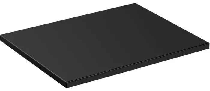 Závěsná skříňka Casad s deskou a umyvadlem 60 cm černá