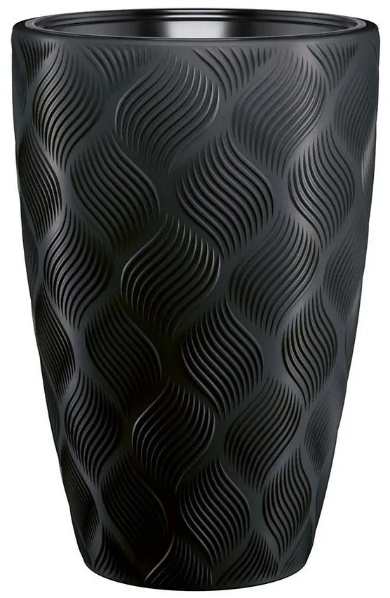 Kvetináč Flow Slim 40 antracit