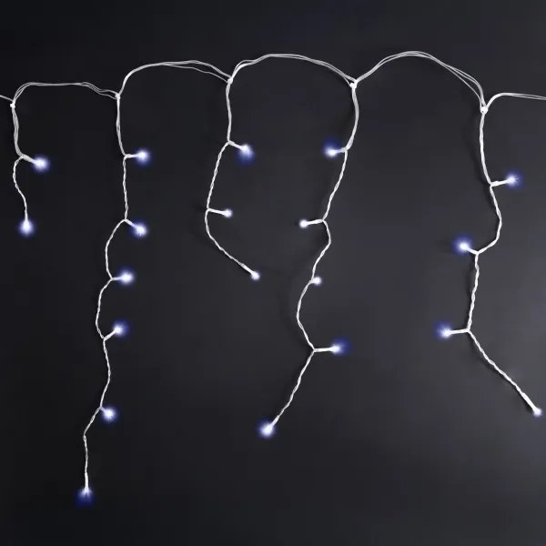 Brilagi - LED Vonkajší vianočný reťazec 200xLED/8 funkcií 13m IP44 studené biele