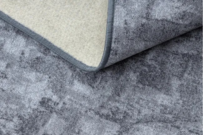Koberec kruh SOLID sivý 90 BETON