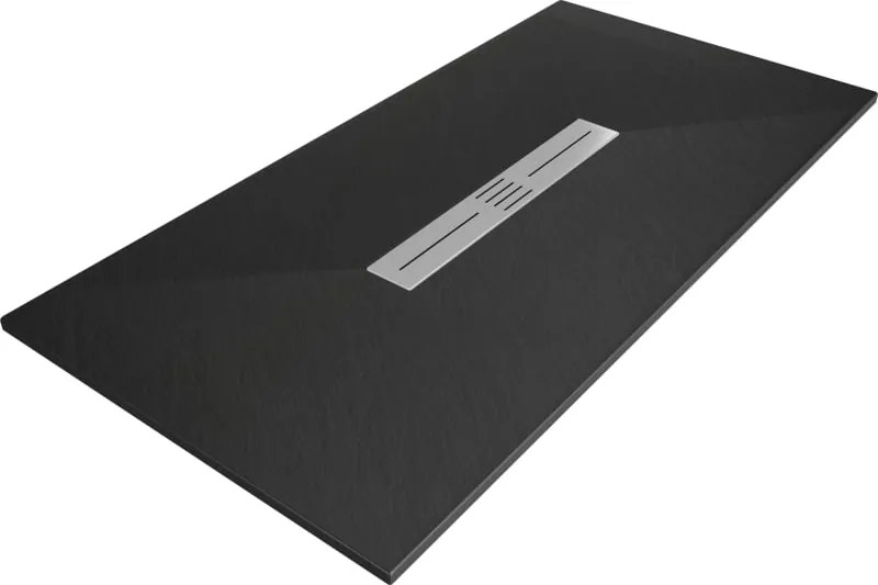 Mexen Toro obdĺžnikový sprchový kútik SMC 200 x 70 cm, čierny - 43707020