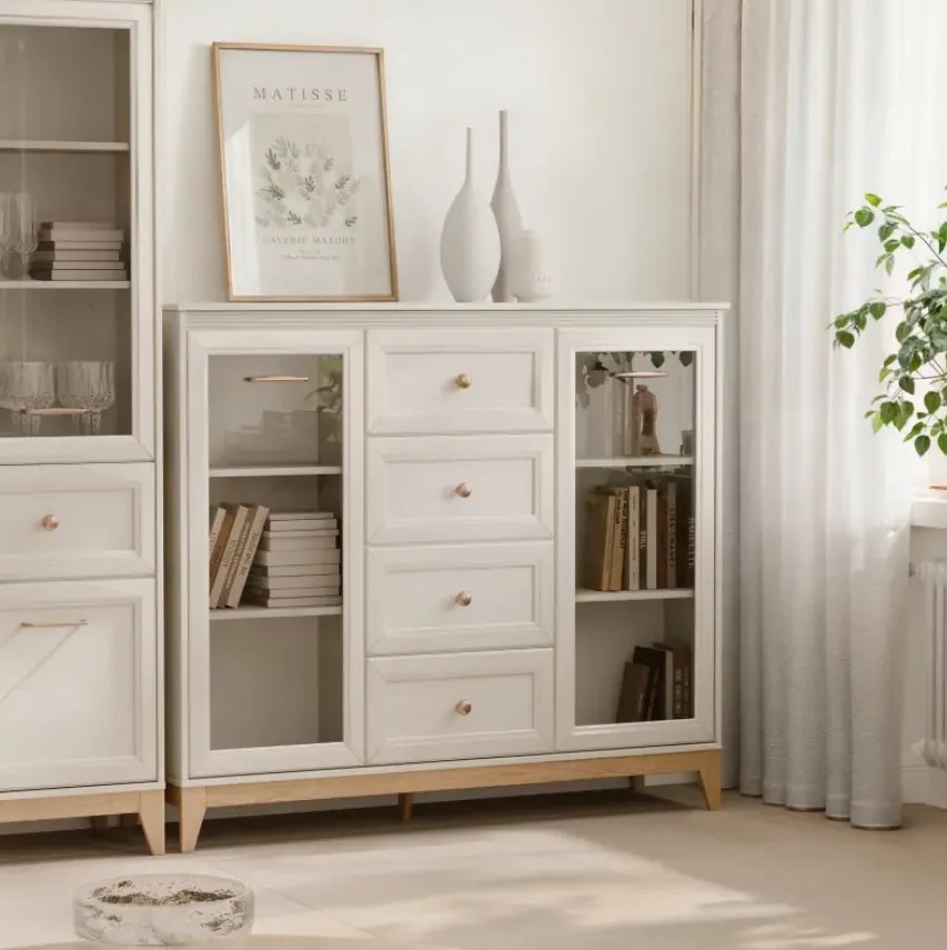 Dizajnová komoda DANNA 140 cm kašmír
