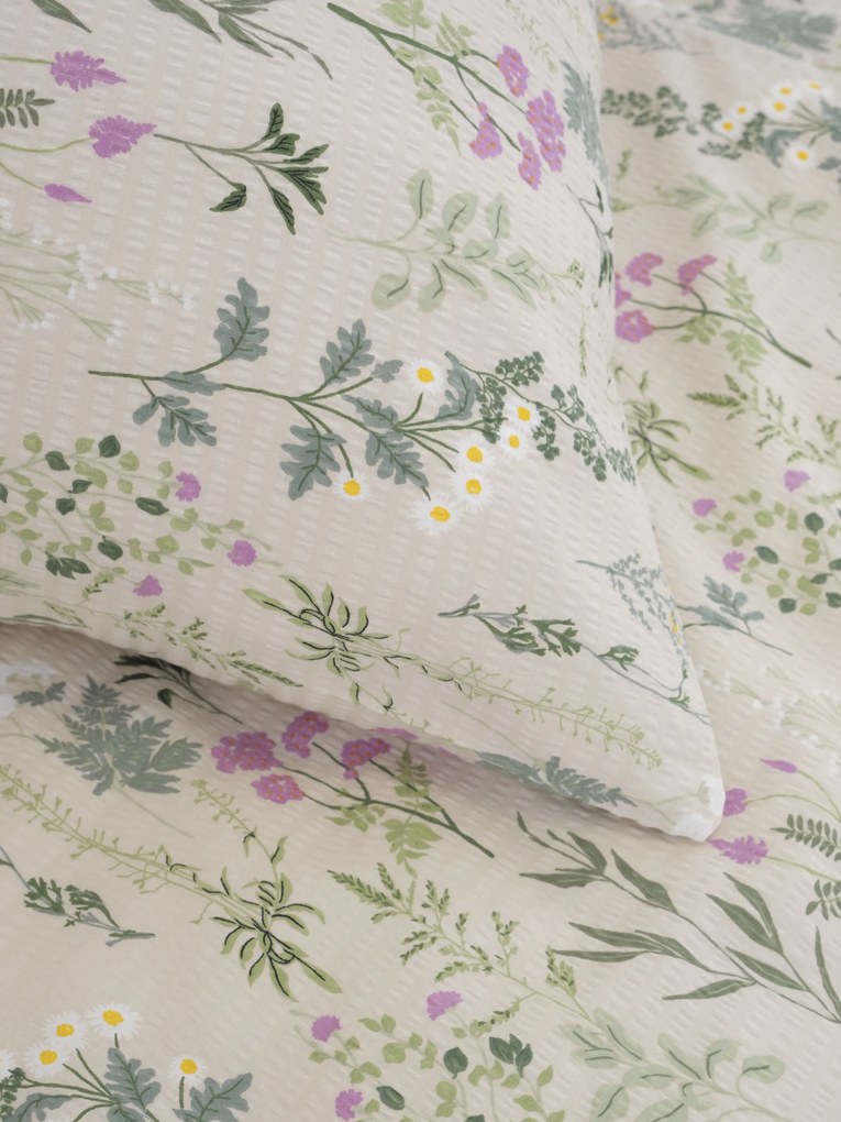 Krepová obliečka na vankúš Renforcé 40 × 60 cm - Bianca béžová