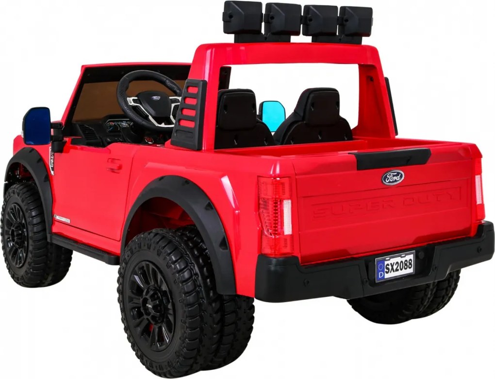 Ramiz Ford Super Duty Červený pickup