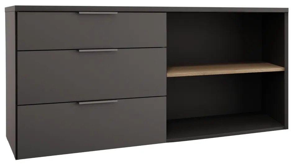 Komoda, antracit/dub cremona, ADAPO ADP05