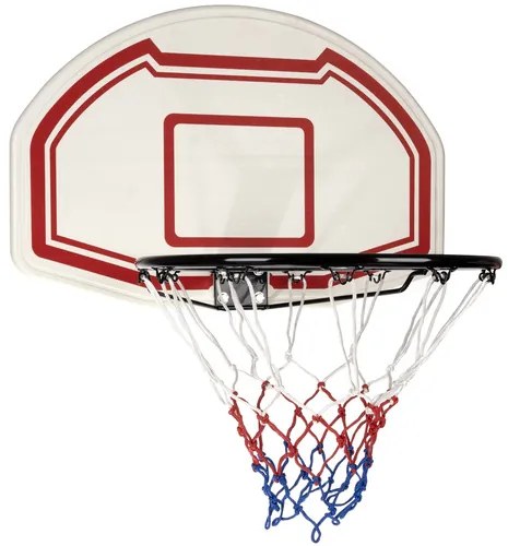 Závesný basketbalový kôš so zadnou doskou