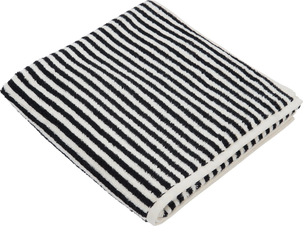 XXXLutz UTERÁK, 70/140 cm, čierna, écru Dieter Knoll - Kúpeľňový textil - 006792016003