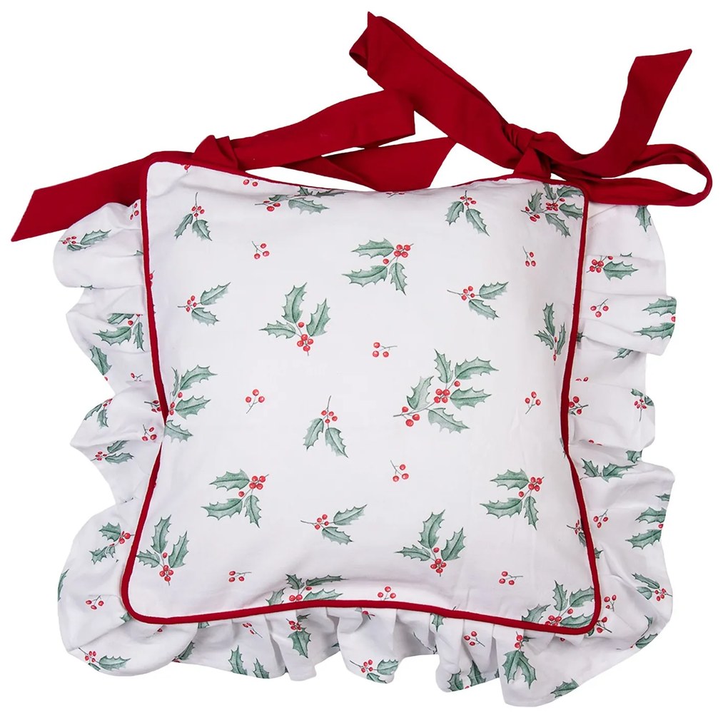 Povlak na vankúš na stoličky Holly Christmas - 40 * 40 cm