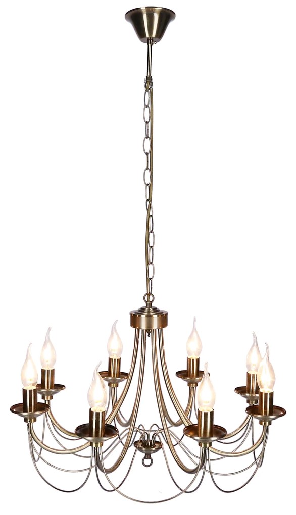 Candellux MUZA Luster 8X40W E14 Patina 38-69187