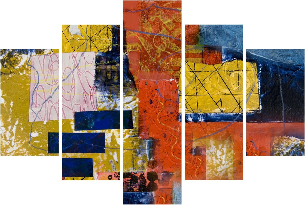 Obraz - Abstrakcia (150x105 cm)
