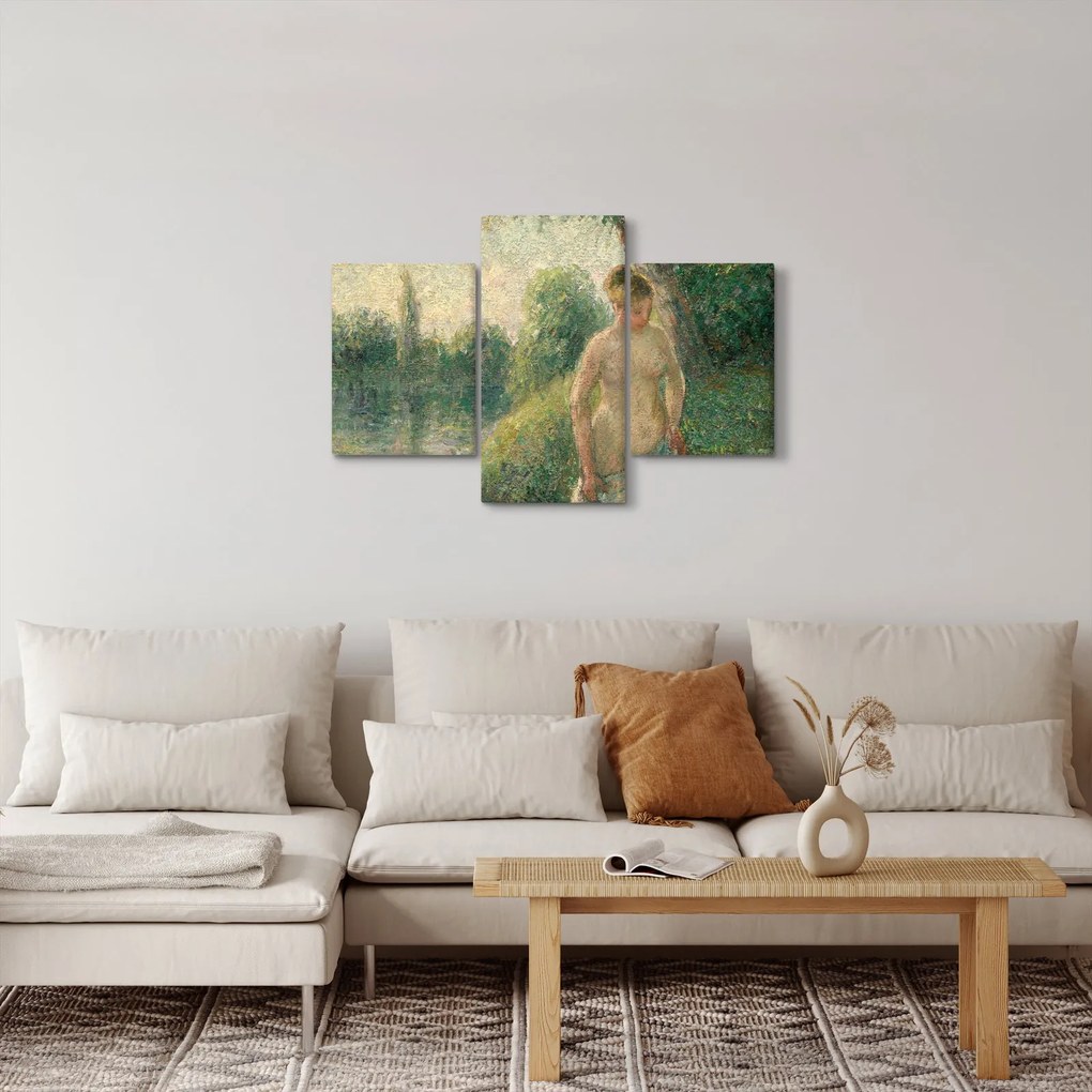 Obraz - Camille Pissarro, The Bather, reprodukcia (90x60 cm)